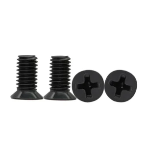 Carbon Steel Black Non-Standard Cross-Recessed Countersunk Head Screws Small Countersunk Head Screws M1.4M1.6-M6 Thin Countersunk Head Small Flat Head Small Head Path Screws