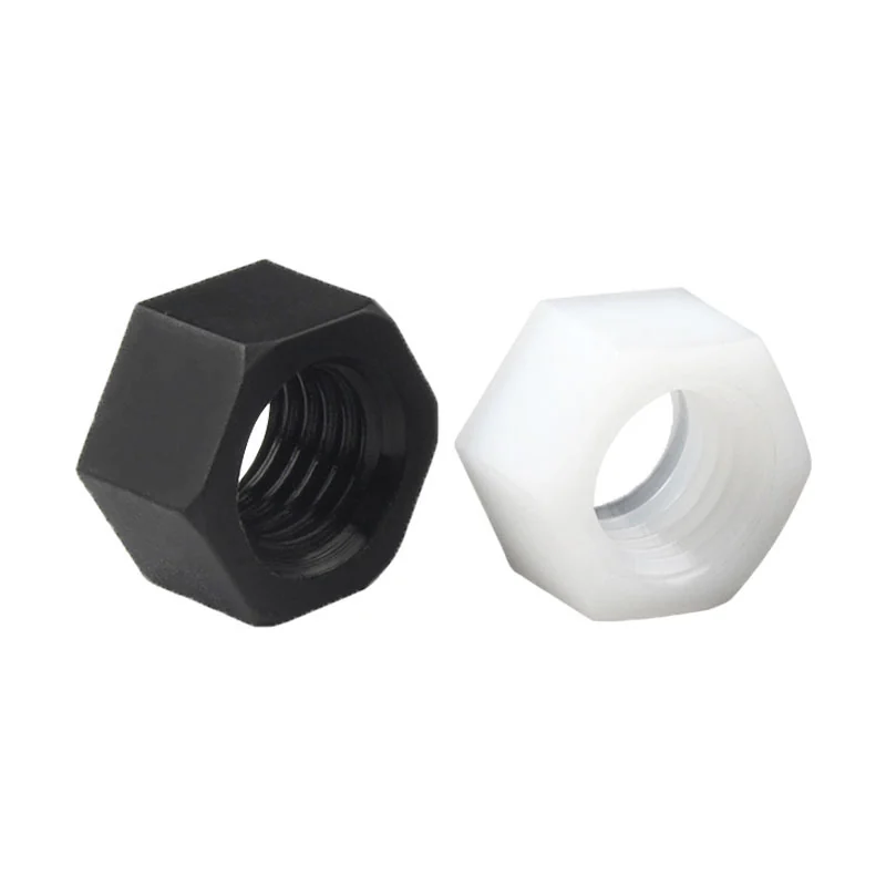 Plastic Nuts Nylon Hex Nuts Decoration Ball Head Cap Type Nuts Plastic Wing Thumb Wing Nuts
