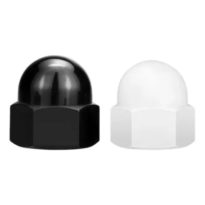 Nylon Cap Nuts M3-M12 Plastic Nuts Hex Head Locking Decoration Plastic Nuts Insulating Cap