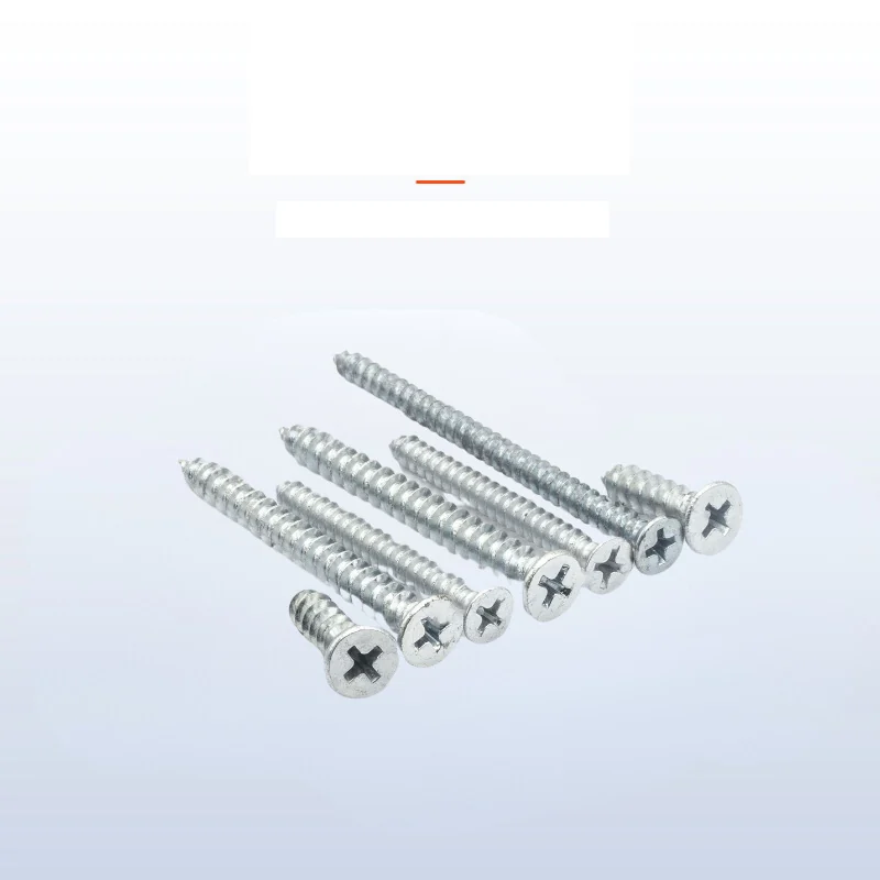 Wow. Zinc-Plated Cross-Recessed Countersunk Head Self-Tapping Screws GB846 Flat Head PA Pointed Tip Self-Tapping Screw M4