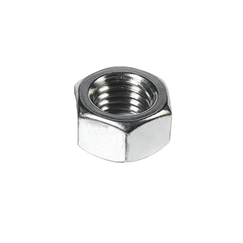304 Stainless Steel Fine Thread Hex Nuts Left-Hand Thread M2M30