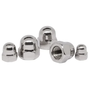 304 Stainless Steel Cap Type Nuts Decoration Nut Protection Caps Cap Nickel-Plated Round Ball Head Cover Cap M3M4M5M6-M20