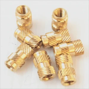 M4 Threaded Inserts Land Recess Knurled Copper Pieces Injection-Molding Heat-Pressed Copper Pieces Copper Insert Copper Insert Pieces Copper Quality exports