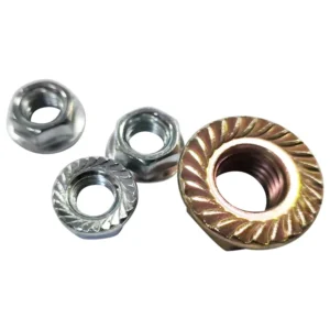 Flange Nuts M3-M12 Hex With Washer Anti-Slip Serrated Locking
