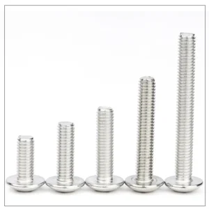 TM Nickel-Plated Large Truss Head Round Head Cross-Recessed Machine Screws Truss Head Large Head Mushroom Head M2M3M4M5M6