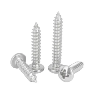 304 Stainless Steel Round Head Cross-Recessed Self-Tapping Screws PA Pan Head M2M3M4