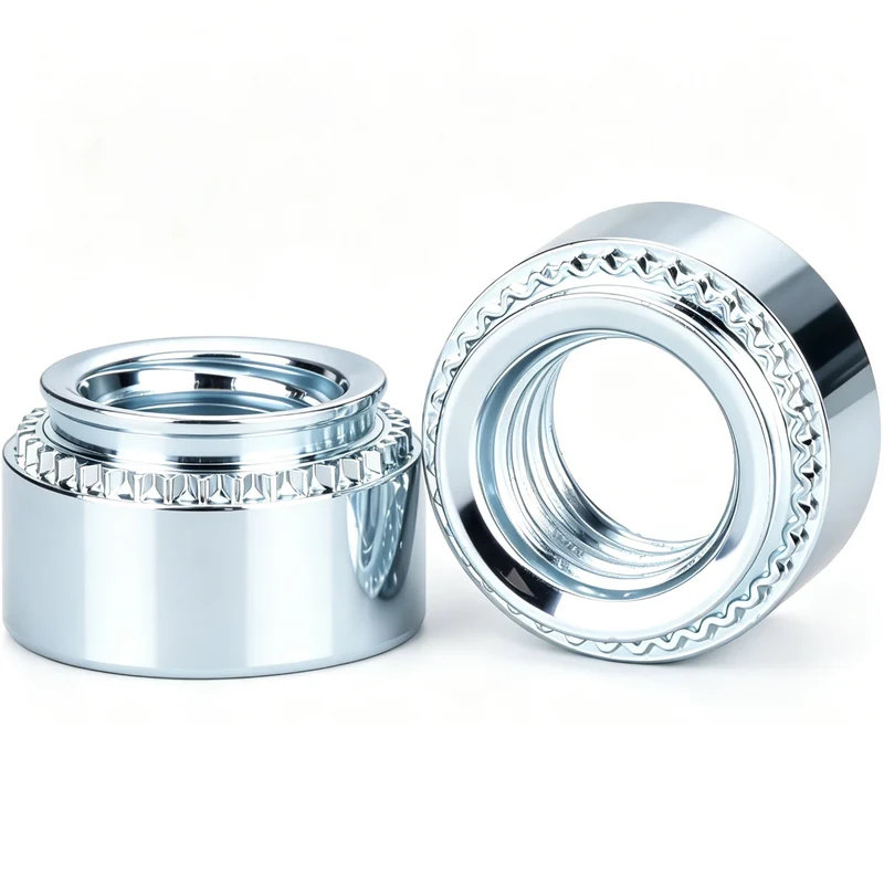 Carbon Steel Self-Clinching Nuts Zinc-Plated Serrated Sheet Metal Rivet Joining S-M2M2.5M3M3.5M4M5M6M8M10M12
