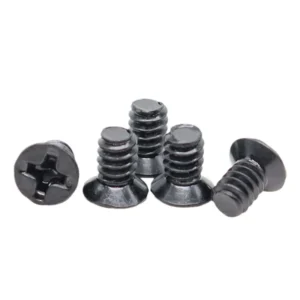 2.5 Inch Solid hard Pan Cross-Recessed Countersunk Head Screws KM Countersunk Head Cross Recess Machine Screws 2.5 Inch Machine Hard Pan Screws M3