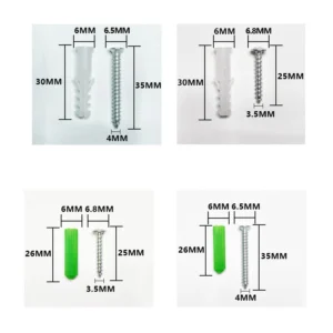 Screw and Wall Plug Kits