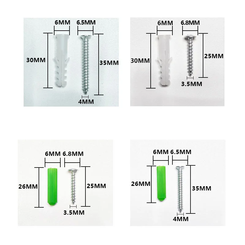 Screw and Wall Plug Kits
