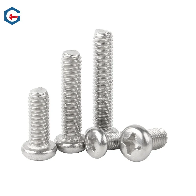 cross-recessed pan head screws