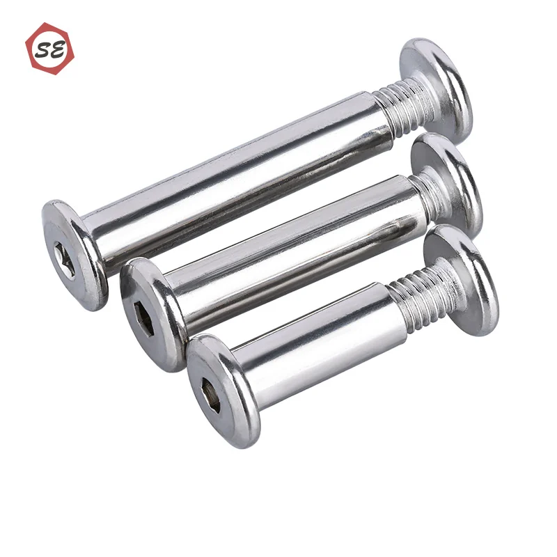 Son Nut Screws 304 Stainless Steel Hex Socket Yeah. Screws Son Nut Rivets Furniture Connecting Screws Clip Plate Nuts