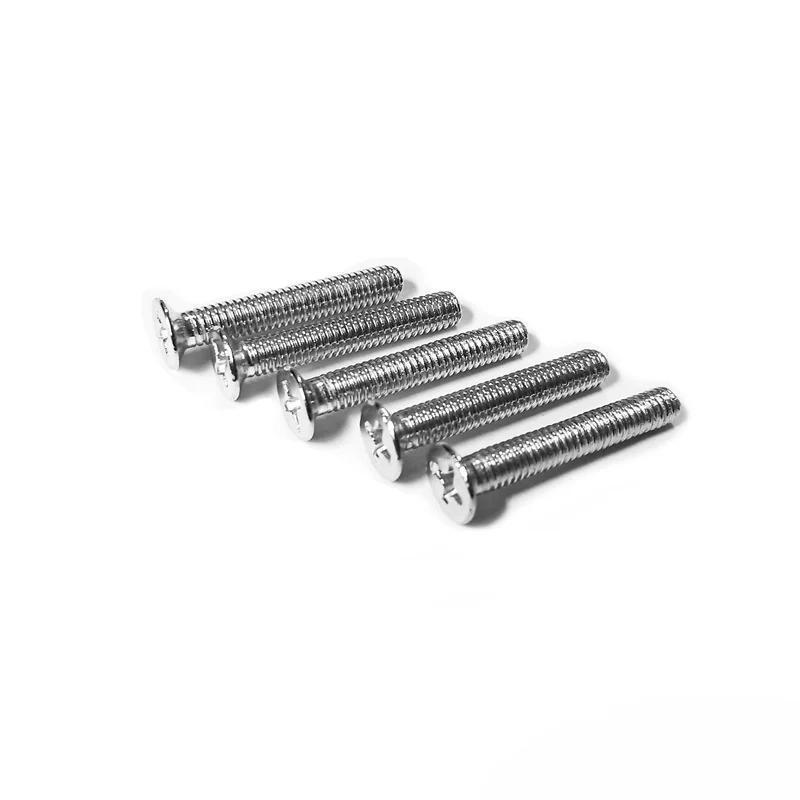 M3-M6Normal Stainless Steel Flat Head Cross-Recessed Countersunk Head Screws Machine Screws GB819 Countersunk Machine Screws Countersunk Head Cross-Recessed Machine Screws
