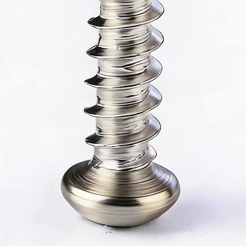 304 Stainless Steel Partial Round Self-Tapping Screws M2M3M4M5M6