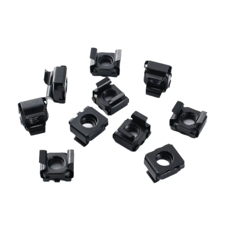 Card Nuts Cap Furniture Equipment Cabinet Sheet Metal Clip Cage Nuts Screws Money. Clip Zinc-Plated Carbon Steel