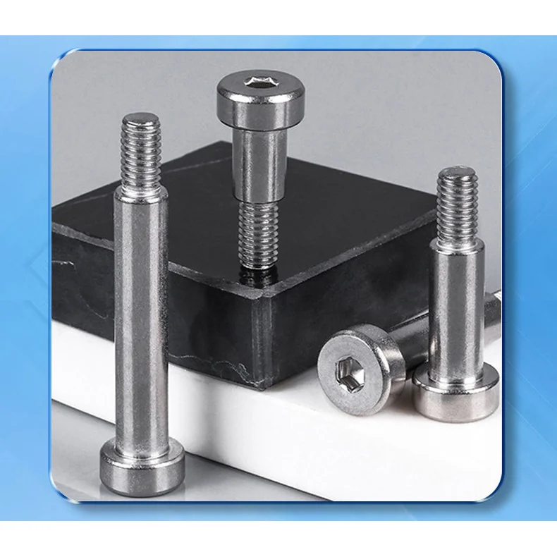304 Stainless Steel Hex Socket Screws Plug Fight! Screws Mold Shaft Shoulders. Shoulder Wait. High Limit Partial Threaded Shoulder Bolts
