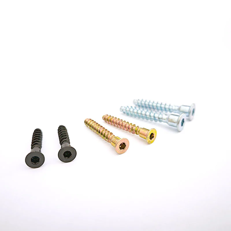 Hex Socket Screws Cross the mountain. Screw Straight Knurl Screws Q195 Carbon Steel Blue-White Zinc-Plated 4.8Level Hex Socket Cross the mountain. Screw Pointed Tip