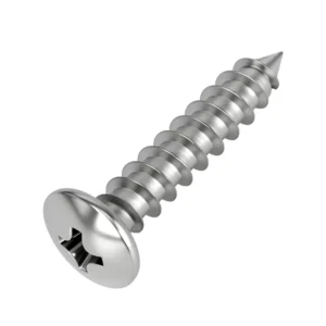 304 Stainless Steel TA Cross-Recessed Large Truss Head Self-Tapping Screws Truss Head Pointed Tip m2m3.5m4m5m6