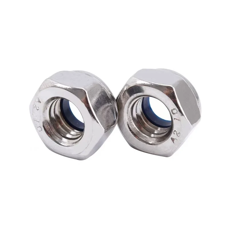 Nylon Lock Nuts Hex Anti-Slip M6M8M10M12M14M16M18M20