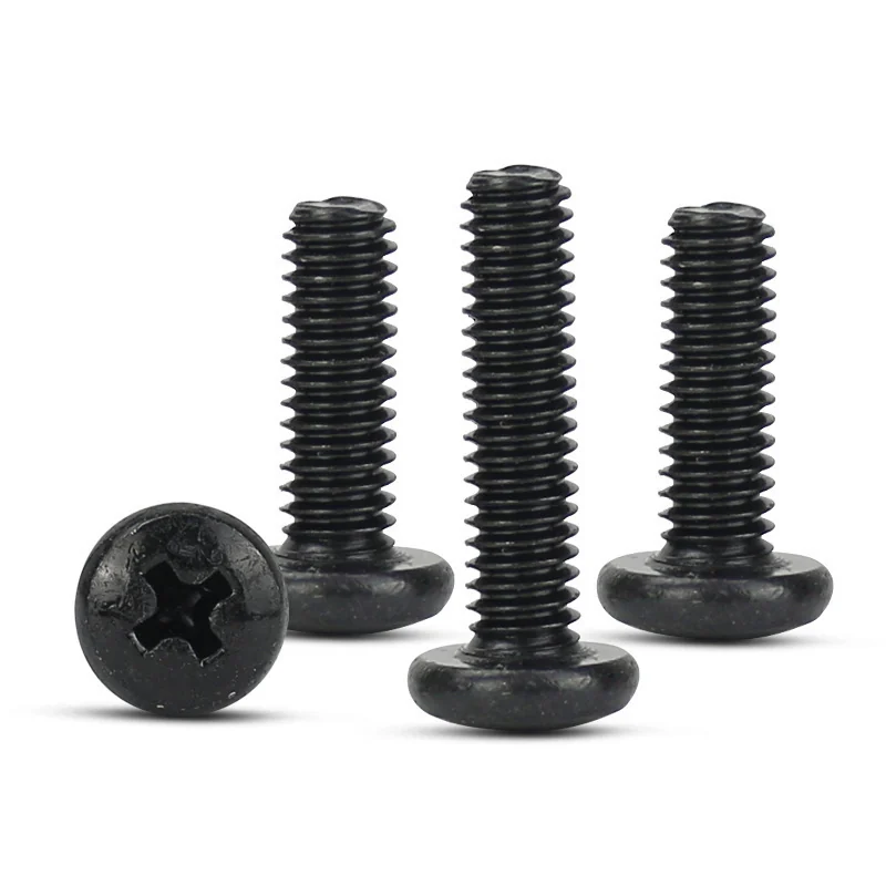 Cross-Recessed Pan Head Screws Dollar Head Machine Thread Screws Cross-Recessed Large Round Head Machine Thread Screws Miniature Electronics Screws M1.4-M4