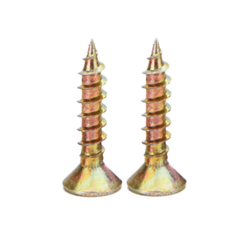 Cross-Recessed Self-Tapping Screws High-Strength Fiber Colored Woodworking Drywall M3.5 M4
