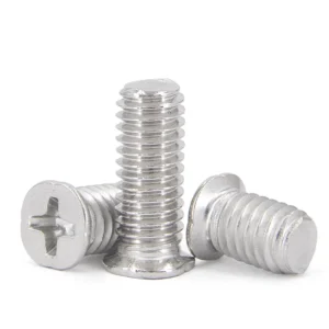 304 Stainless Steel Small Cross-Recessed Countersunk Head Screws Cross-Recessed Machine Screws M2~M6PioneerFM Buried Head Cross Recess Screws