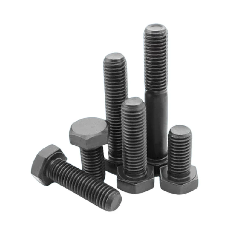 Tianbao. High-Strength Carbon Steel 8.8Level Hex Bolts Hex Head Bolts Screws Blackened