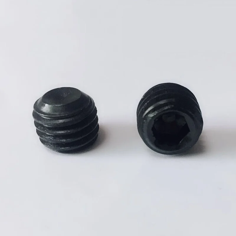 12.9Level Set Screws Machine m Headless Screws Table Face Blackened Internal Hex Dent Screws