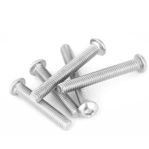 ISO7380 Round Head Hex Socket Screws 304 Stainless Steel M2-M12 Pan Head