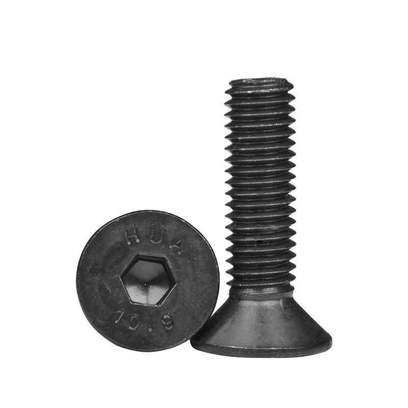 Grade 10.9 Hex Socket Countersunk Head Screws High-Strength M2M2.5M3M4M5M6M8-M16 IHUAI
