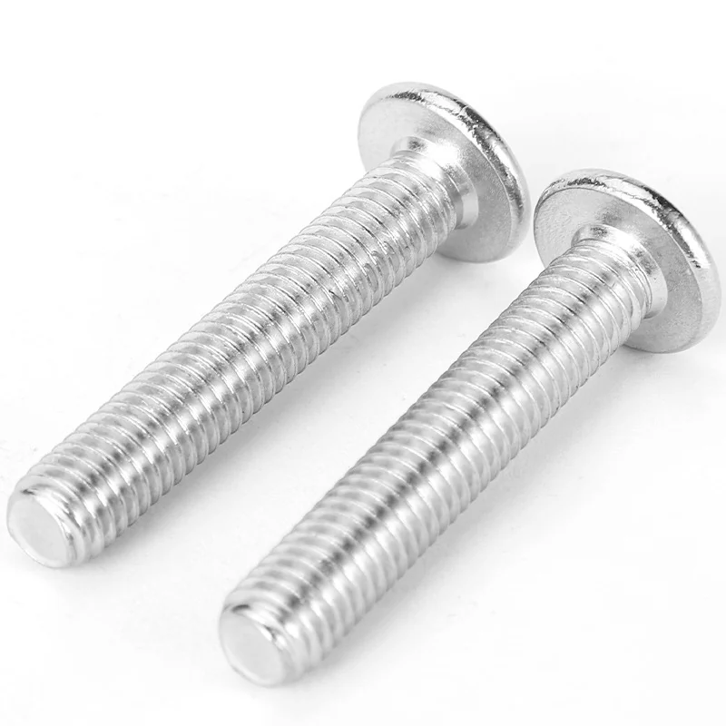 Carbon Steel Nickel-Plated CM Large Flat Head Hex Socket Screws Thin Flat Head Flat Head M3/M4/M5/M6