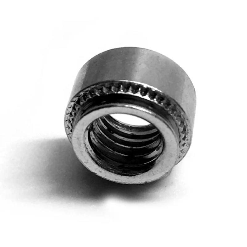 Sheet Metal Rivet Press M2M3M4M5M6M8 Self-Clinching Nuts Carbon Steel Zinc-Plated Serrated Connecting Joining