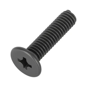 Iron Black CM Cross-Recessed Machine Screws Thin Flat Head Flat Head m1m1.2m1.6m2m2.5m3m3.5m4m6