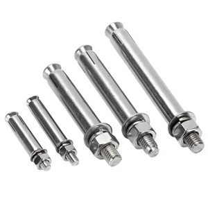 Chinese National Standard Expansion Screws Expansion Anchor Long Wall Plugs Screw Electrical Zinc-Plated External Bolts m6m8m10m16m12m20