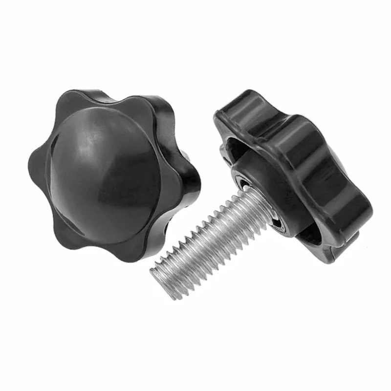 Hexalobular Handle Thumb Screws Plastic Head Thumb Plastic Screws Star Type The knob. Adjustable Bolts