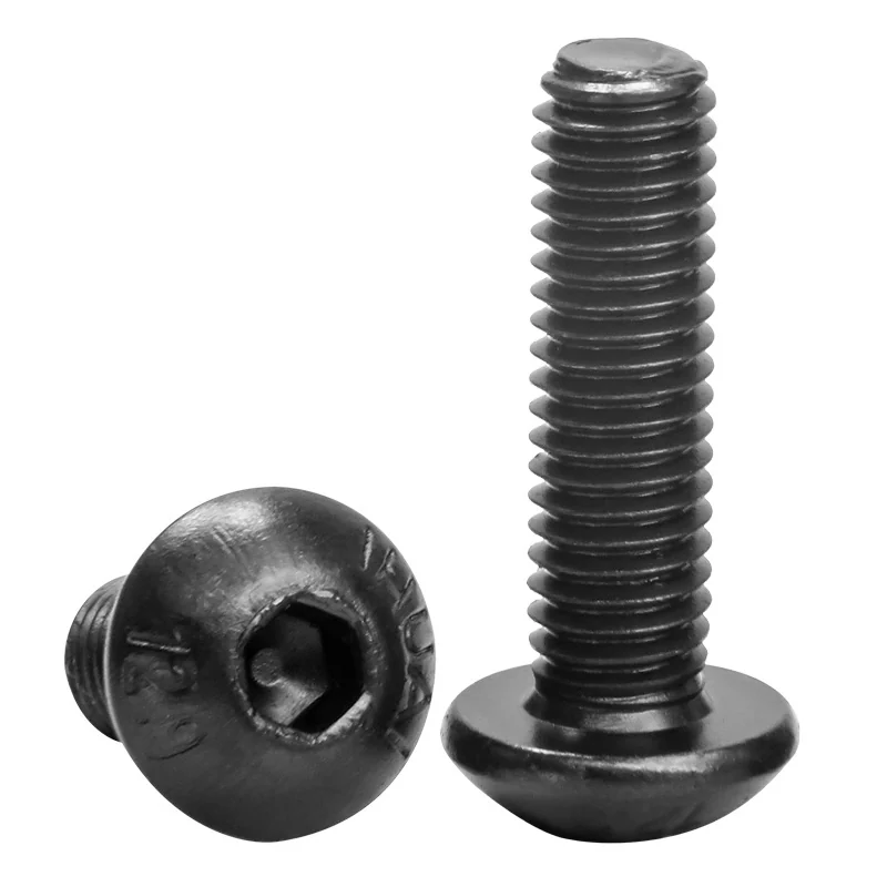 Grade 12.9 Button Head Hex Socket Screws Socket Cap High-Strength M2M3M6M8