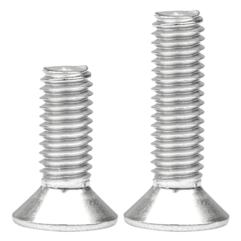 304 Stainless Steel Flat Head Hex Socket Countersunk Head Screws Internal Hex M3M4M5M6M8