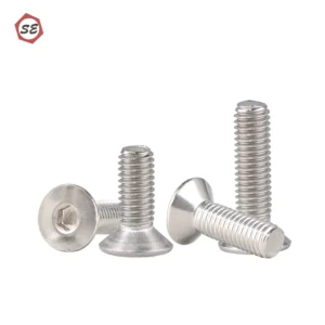 304 Stainless Steel Flat Head Hex Socket Countersunk Head Screws M2M2.5M3M4-M16