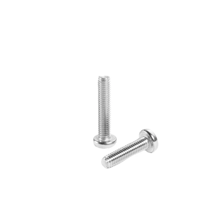GB818Pioneer Cross-Recessed Pan Head Screws M3-M6PM Cross-Recessed Round Head Screws 304 Stainless Steel Screws