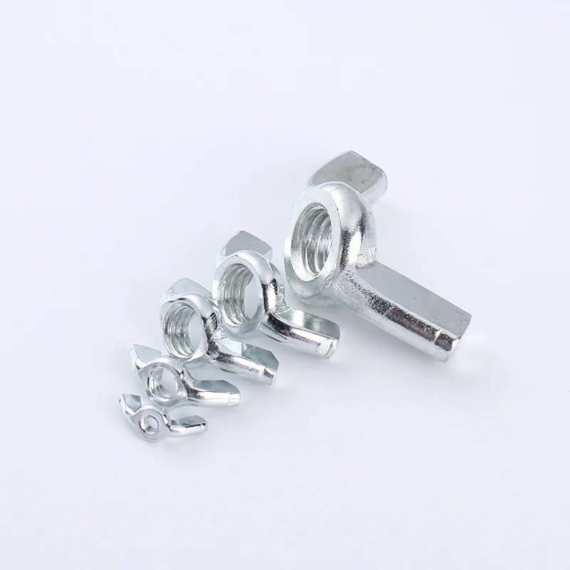 Zinc-Plated Thumb Wing Nuts Wing