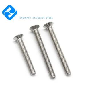 201/304 Stainless Steel Hex Socket Countersunk Head Screws Flat Head M10*10/12/16/20-60