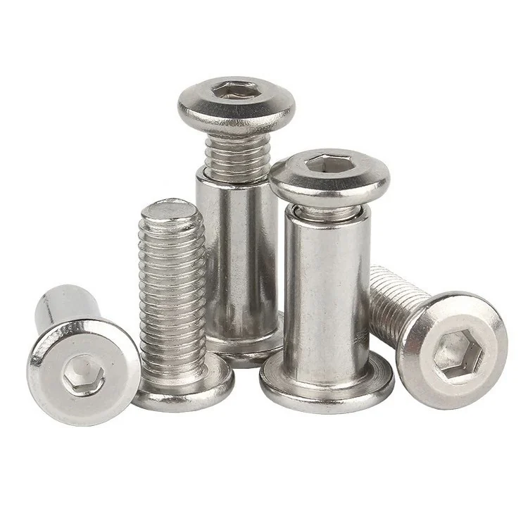 304 Stainless Steel Yeah. Screws Extra Nuts Chamfered Hex Socket Son Nut Screws Rivets Screws Nuts Fastener Kits