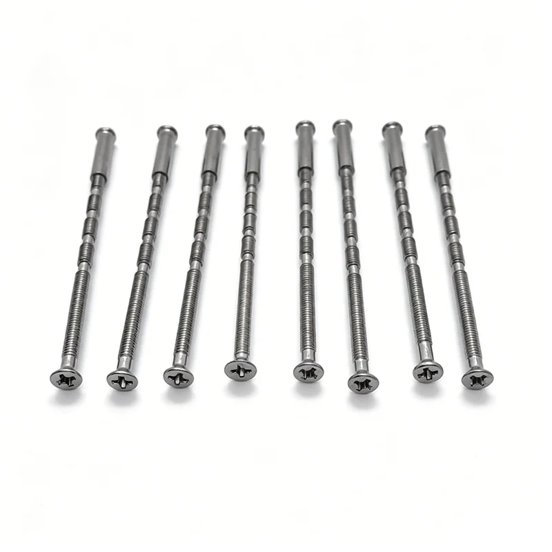 Bamboo Festival Cross-Recessed Screws M3*60 Nuts M3*16 Lockers Screws Iron Screws M3 Cross-Recessed Round Head Screws