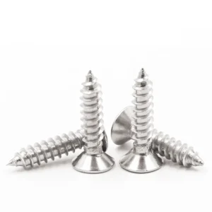 Screws 304 Stainless Steel Miniature Screws Cross-Recessed Flat Head Self-Tapping Screws Cross-Recessed Countersunk Head Self-Tapping Screws