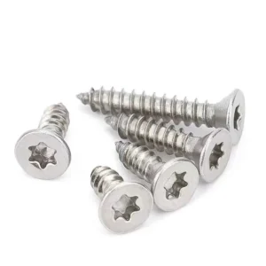 304 Stainless Steel Hexalobular Countersunk Head Self-Tapping Screws Star-Shaped Recess Countersunk Head Self-Tapping Screw Flower Countersunk Head Self-Tapping Screw M2-M6
