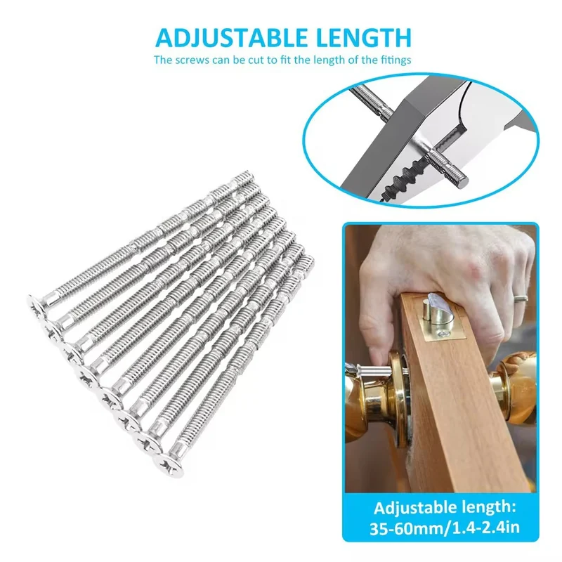 Bamboo Festival Cross-Recessed Screws M3*60 Nuts M3*16 Lockers Screws Iron Screws M3 Cross-Recessed Round Head Screws