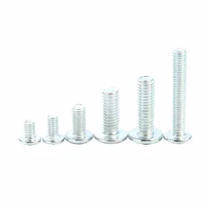 Zinc-Plated Large Truss Head Cross-Recessed Screws Machine Round M3M4M5M6m8