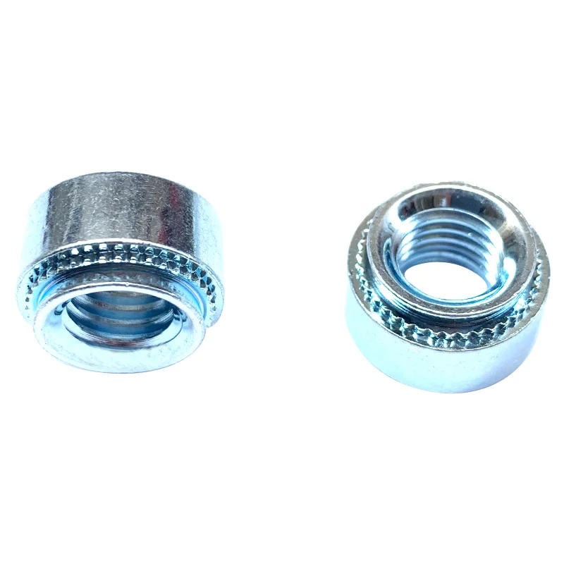 Self-Clinching Nuts Press Plate Nuts Press Duh. Nuts Self-Clinching Pieces Carbon Steel Blue Zinc M3M4M5M6M8M10