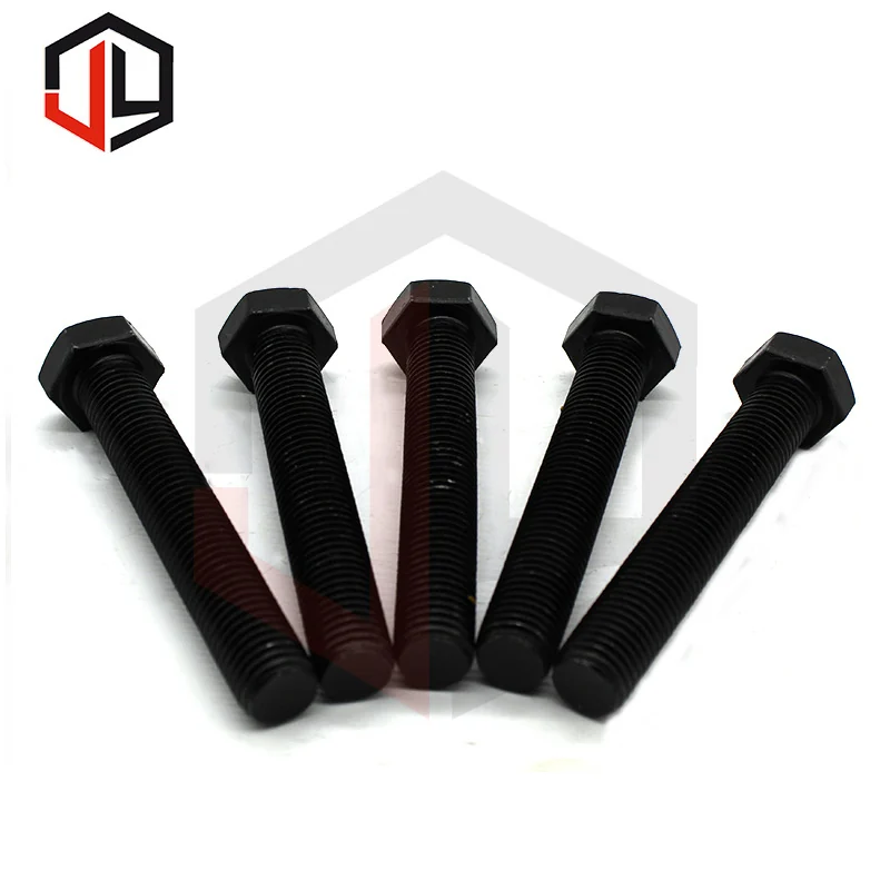 8.8Level 10.9Level 12.9Level High-Strength Screws Oxidized Blackened Hex Bolts Fire! Blue