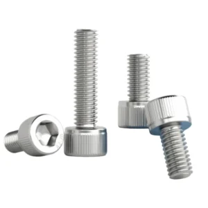 304 Stainless Steel Knurled Socket Head Cap Screws Cylindrical M2-M16